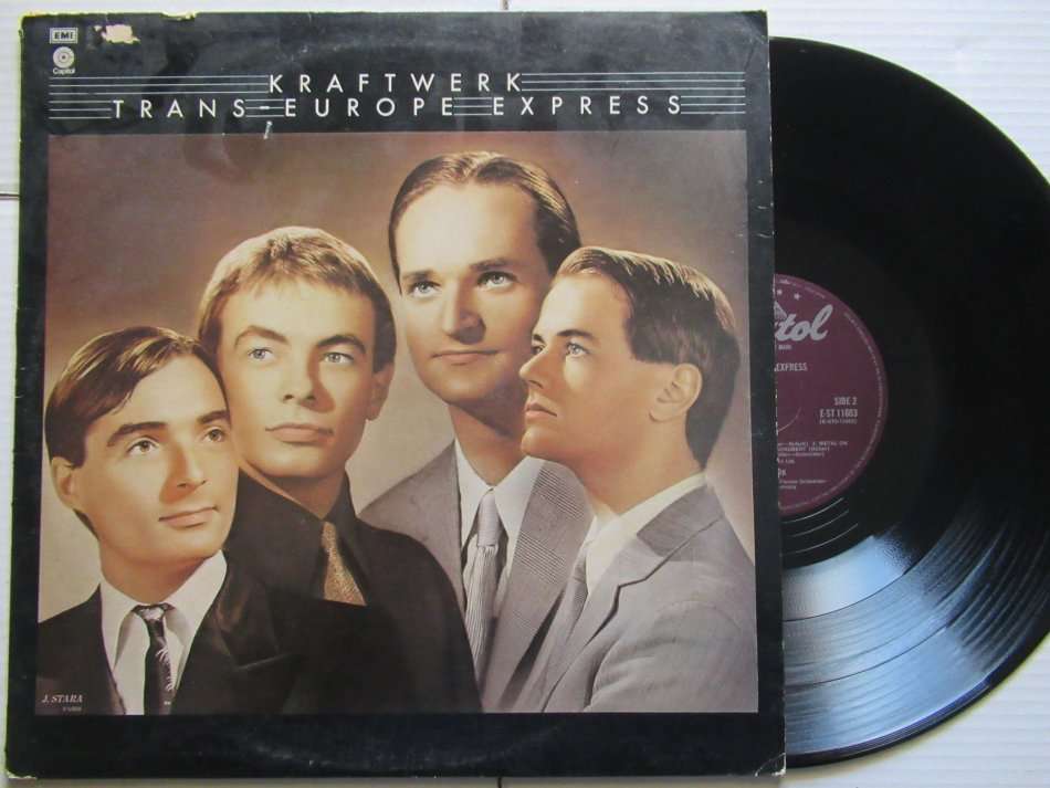 KRAFTWERK - TRANS EUROPE EXPRESS - UK VG- /VG+ WITH INNER