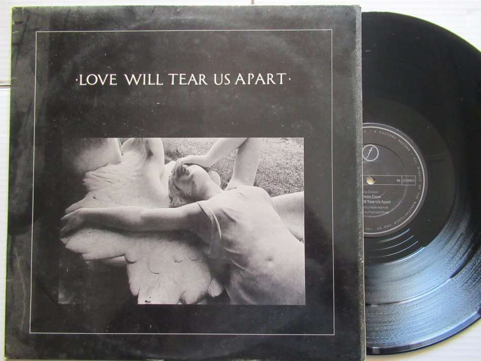 JOY DIVISION - LOVE WILL TEAR US APART 12" UK VG+ /VG+