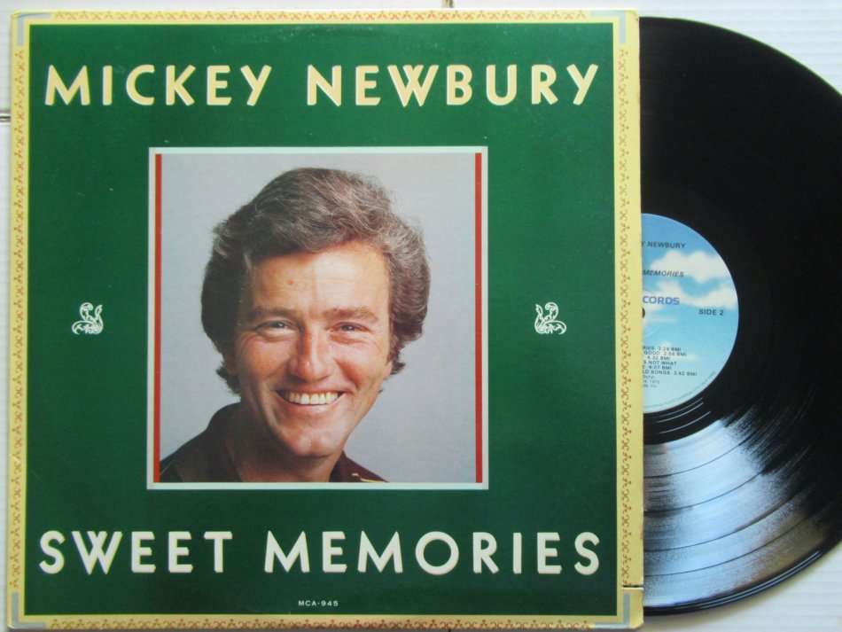 MICKEY NEWBURY - SWEET MEMORIES - USA VG/ VG+