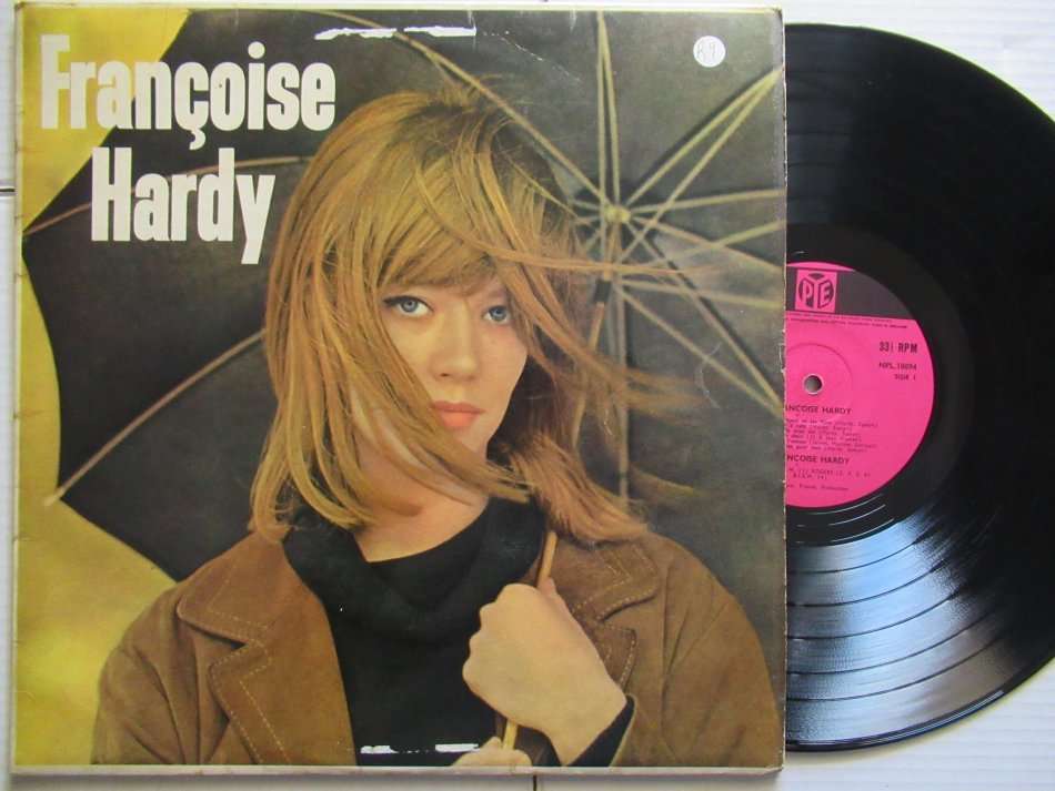 FRANCOISE HARDY - S/T - UK VG . VG MONO