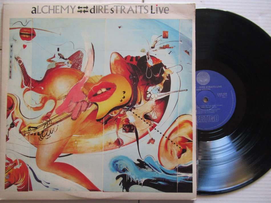 DIRE STRAITS - ALCHEMY - LIVE - RSA - VG/VG+ 2 LP GATEFOLD