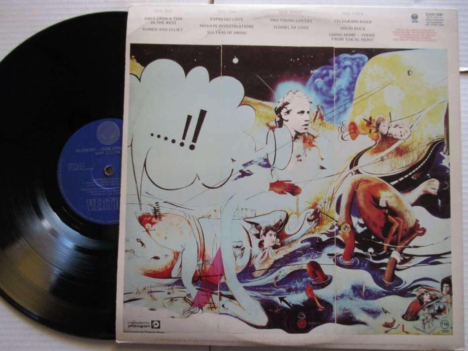 DIRE STRAITS - ALCHEMY - LIVE - RSA - VG/VG+ 2 LP GATEFOLD