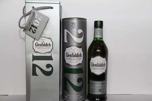 Glenfiddich Millenium Vintage 2012 Whisky in Box.
