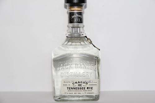 Jack Daniels Unaged Tennessee Rye Whiskey 750ml.