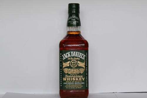 Jack Daniels Green Label 750ml Whiskey Bottle.