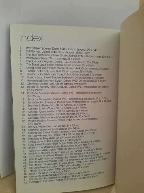 In Conversation David Botha the art collection Book painting oil