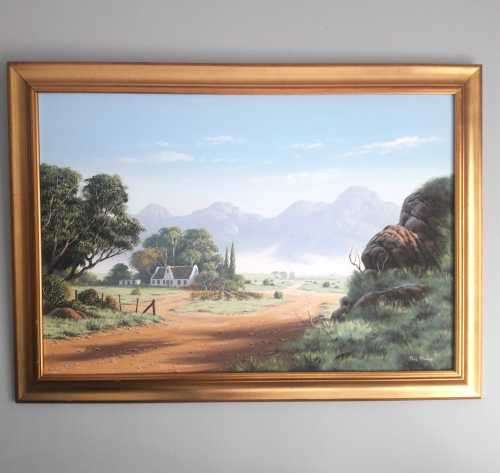 Paul Munro oil painting