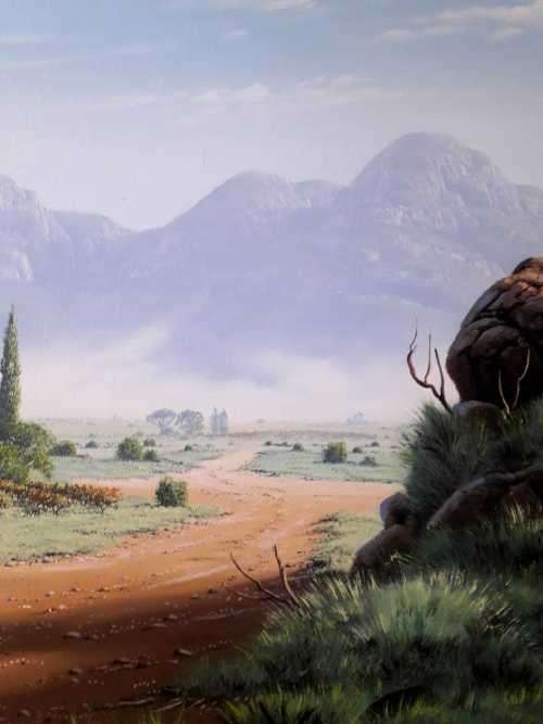 Paul Munro oil painting