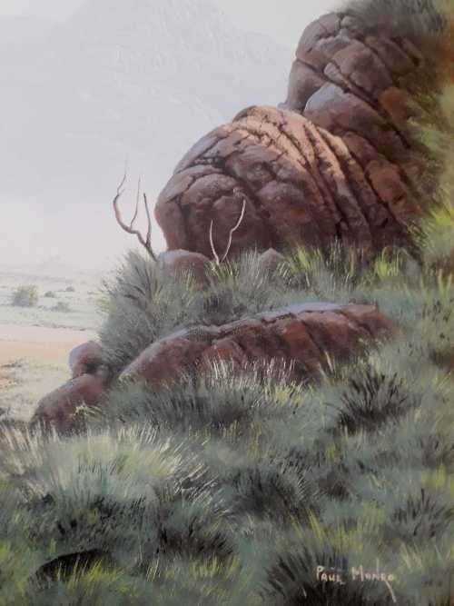 Paul Munro oil painting