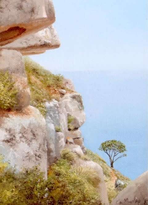 Paul Munro oil Painting Lions head