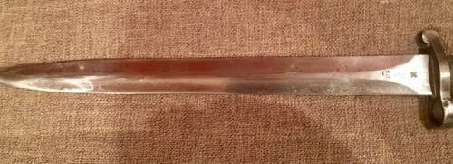 British Pattern 1888 Mk2 "Lee Metford" Bayonet