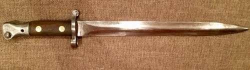 British Pattern 1888 Mk2 "Lee Metford" Bayonet