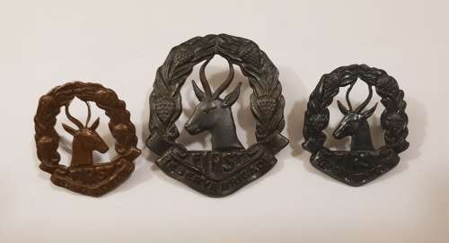 Set of 3 -  WW2 Reserve Brigade Beret Badge and Collar Badges