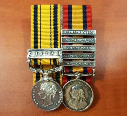 Zulu War and QSA Miniature Medal Set