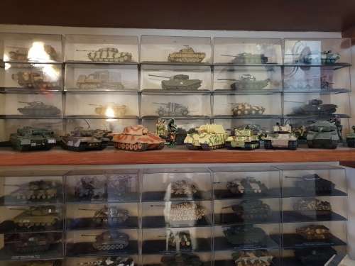 65 Combat Tanks Die Cast Models and Books