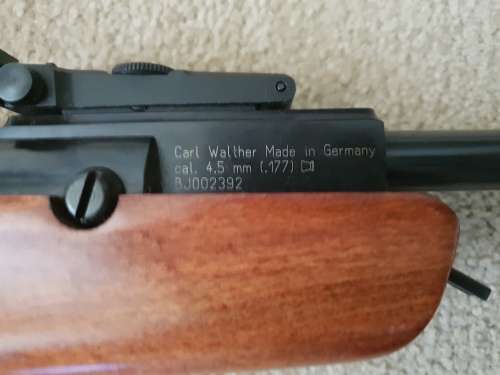 Walther LGV Competition Ultra 4,5mm Springer Air Rifle with Gamo Scope