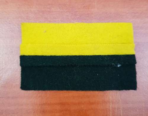 3rd SA Infantry Helmet Flash 1940-43 (World War 2)