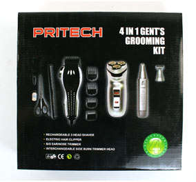 PRITECH 4 in 1 Mens Grooming Kit