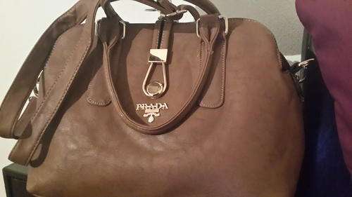 PRADA HANDBAG BROWN