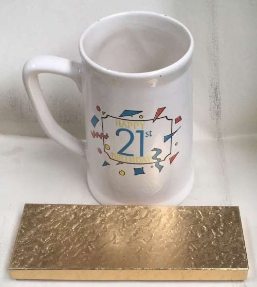 21st Mug (big) and Key (big), both for one bid