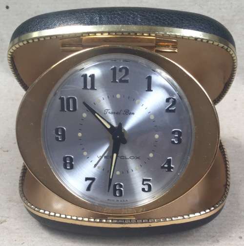 Westclox 'Travel Ben', made in USA, keeps perfect time