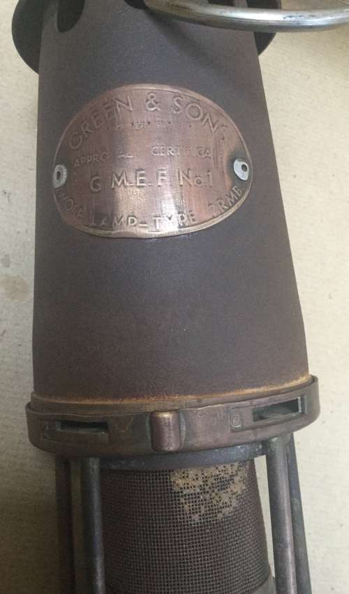 Miners lantern for electrical modification or spares