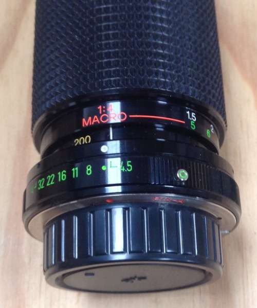 Hanimex HiTec Lens 80-200mm f/4.5 Macro Zoom