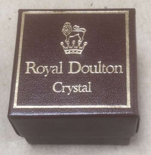 Royal Doulton crystal thimble
