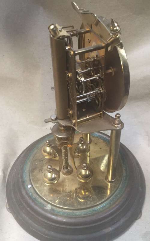 Anniversary clock fo spares ....had a great fall .....no dome etc