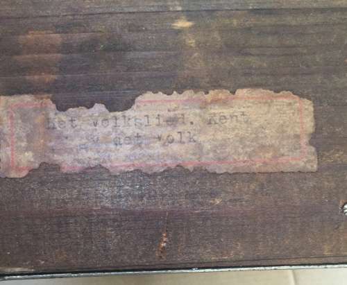 An unusual brass alarm clock with a musical movement....all not working