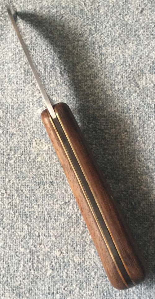 Vintage pruning knife, made by Schmidt & Sons Solingen....blade length 72 mm