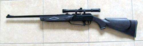 Air Rifle with 4 x 20 Scope - 800fps