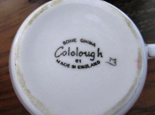 Colclough Bone China Milk Jug England White with Gold Trim approximately 12 long x 9 cms high