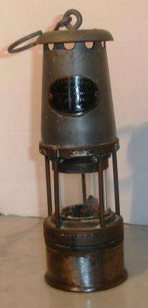 Victor Kent Wolf Miners Safety Lamp.Approx.29cmL x 10cm W