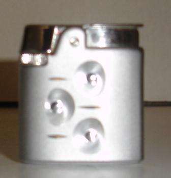 Ronson Milady Varaflame .V.M. 281. chromium diamond cut lighter