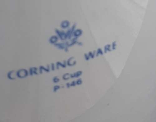 Corningware Cornflower Blue Stove Top P-146 6 cup Coffee pot percolator