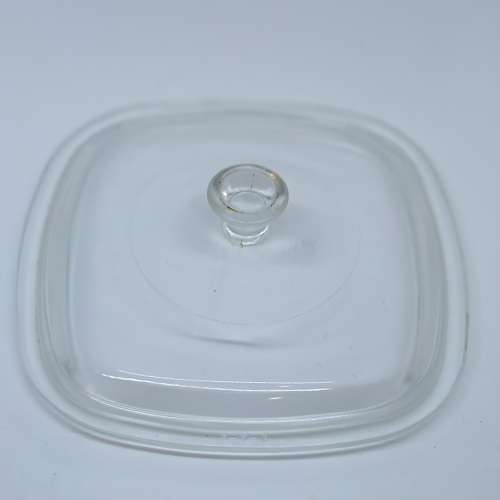 Corningware vintage P-7-C Square Lid app. 18 x 18 x 4.5 h cms