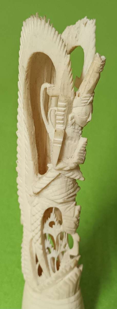 Hand Carved ART Sculpture -Stunning app. 18 cms high Vintage