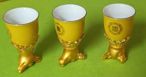 Cabilock 12 Zodiac Liquor cup set dispenser saki, wine, spirits Chinese