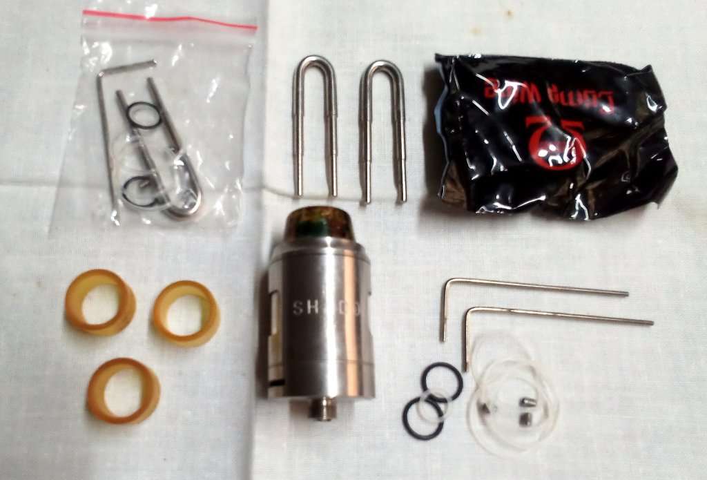 `SHADO` Stainless steel OMNI RTA by Grimmgreen