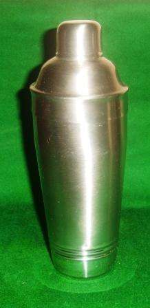 Vintage Stainless steel cocktail shaker