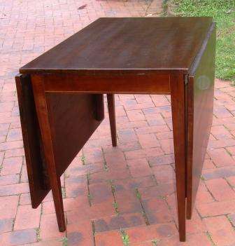 Retro drop side table