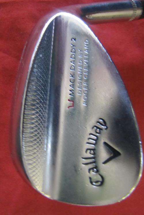 CALLAWAY MACK DADDY 2, 50 DEGREE WEDGE, CALLAWAY GRIP