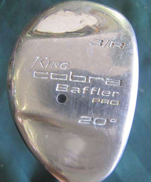 KING COBRA BAFFLER PRO 3/R 20 DEGREE HYBRID,COBRA GRIP AND SPEEDER BAFFLER PRO S-FLEX GRAPHITE SHAFT