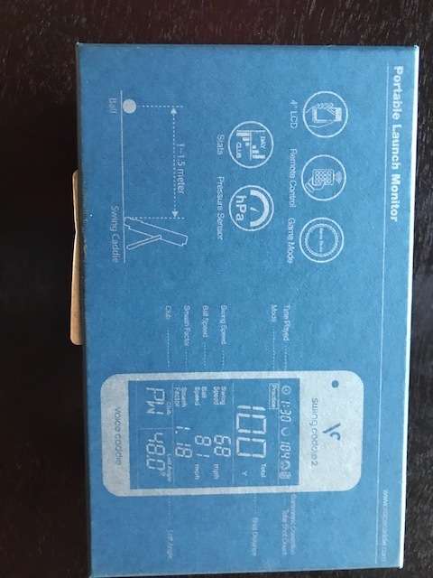 Portable Golf Swing Monitor - Swing Caddie 2