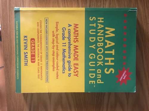 Maths made easy Grade 11 handbook and study guide