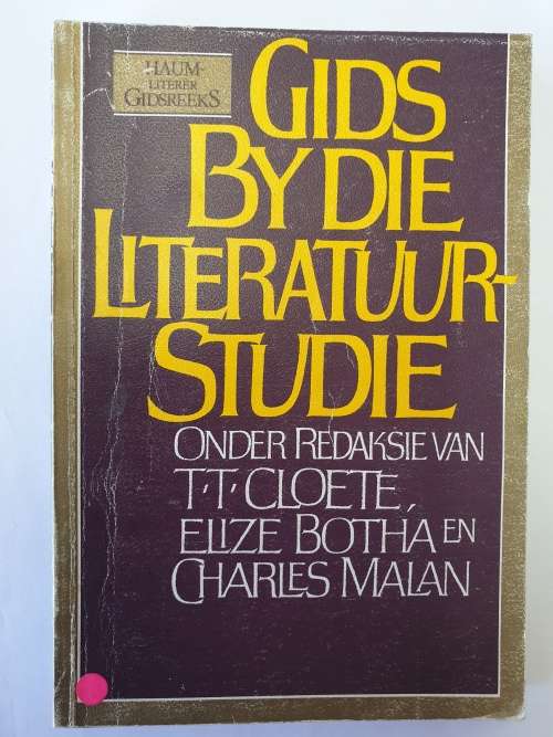 Gids by die literatuurstudie onder redaksie van Cloete, Botha en Malan