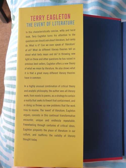 The Event of literature by Terry Eagleton