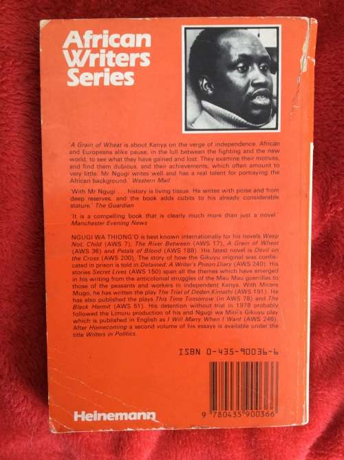 A grain of wheat by Nguni wa Thiongo