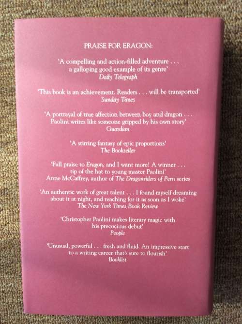 Eragon by Christopher Paolini (Box set - All 4 books)